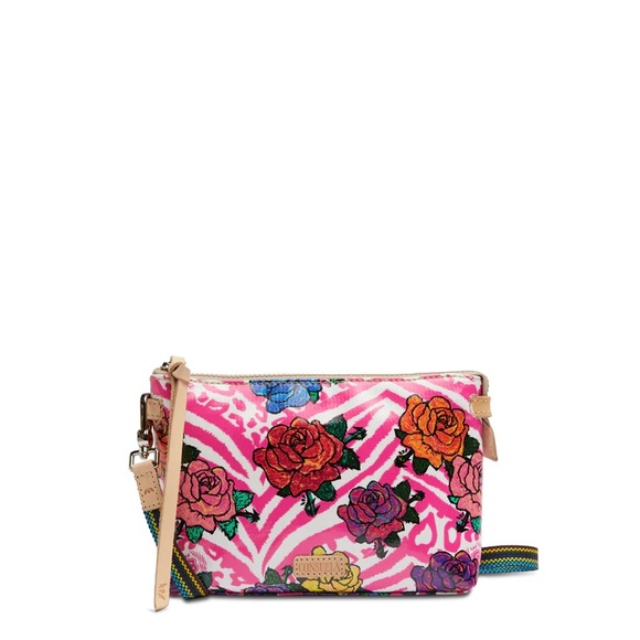 Consuela Handbags - Consuela Multicolor Floral Tutti Midtown Crossbody Bag